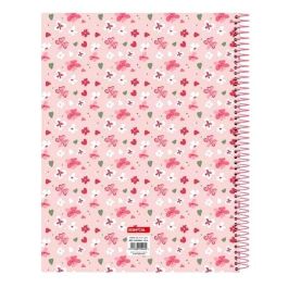 Libreta Vicky Martín Berrocal In bloom Rosa A4 120 Hojas