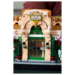 LEGO 10362 Cafetería Francesa: Decoración de Estantería Parisina Set para Adultos