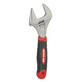 Super Ego Llave ajustable 8" 1500000670, acero especial cromado, escala mm/pulgadas, mango suave
