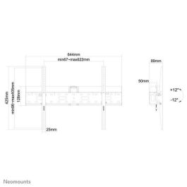 Soporte TV Neomounts LFD-W2640MP 75" 37" 35 kg