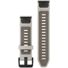 Garmin Correa de repuesto QuickFit 20mm silicona gris niebla/arenisca