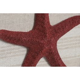 DKD Home Decor Cuadro Atlantico Beige Blanco 25 x 25 x 2.5 cm (6 Unidades) MDF Resina