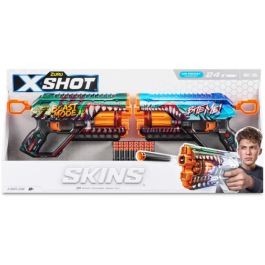Zuru XSHOT Skins Griefer 2PK Blasters - Pack de 2 blasters de cañón giratorio con tiro de 27 metros y 24 dardos Precio: 55.59000029. SKU: B19T2879XA