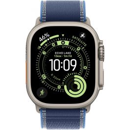 Apple Watch Ultra 3 Cellular 49mm Titanium Natur con Trail Loop azul/celeste M/L