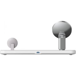 Anker MagGo Cargador Magnético Inalámbrico 15W PowerIQ Pad Blanco Compatible con MagSafe