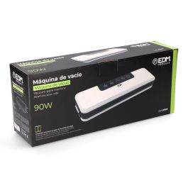Edm Máquina de vacío 90W, 5 funciones, compatible con bolsas EDM (ref. 07587), blanco/negro