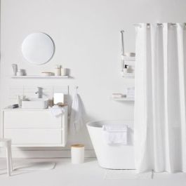 Today TOD3574641271275 Conjunto de ducha con Cesta, Tapete y Cortina - Blanco