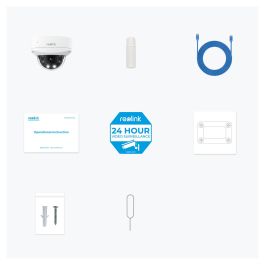 Reolink P437 Cámara IP PoE Exterior 4K 8MP 5x Zoom Óptico IP67 Google Assistant