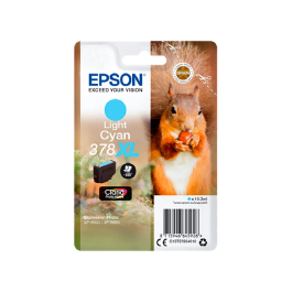 EPSON Singlepack Light Cyan 378XL Claria Photo HD Ink