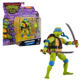 Famosa Tortugas Ninja Movie Figura Básica 7 cm Totalmente Articulada Incluye Accesorio de Lucha