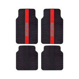 Set de Alfombrillas para Coche Sparco SPC1913RS Universal Negro/Rojo (4 pcs) Precio: 41.50000041. SKU: S3700592