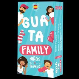 Asmodee Juego Guatafamily Padres e Hijos Juego de Rapidez e Imaginación para 3 Jugadores a partir de 8 Años 480 Cartas