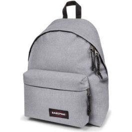 Eastpak Mochila Terminal escolar gris 24L - Poliéster con compartimento principal y bolsillo frontal (40x30x18 cm)