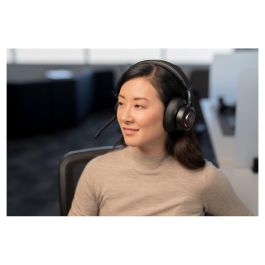 Kensington Auriculares Gaming H3000 PROVC, Diadema Bluetooth 5.2, Negro, 60h Batería, Cancelación Ruido, Micrófono Boom, USB-C, Para PC, PS, Xbox, Android, iOS