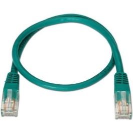 Aisens Cable de Red Latiguillo RJ45 Cat.6 UTP AWG24 Verde 1.0m