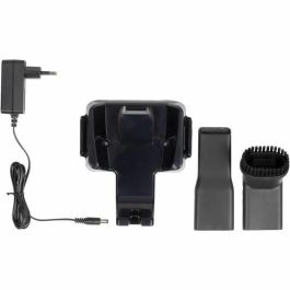 Livoo Aspiradora de Mano DOH137R (Seco y Húmedo) - 70 W - 2 en 1 - Filtro Lavable - Depósito 150/550 ml - Gris/Rojo