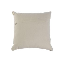 DKD Home Decor Cojín Colonial Camel Beige 10x40x40 cm, Colección Rancho, Poliéster y Piel con Cremallera DKD Home Decor Cojín Colonial Camel Beige 10x40x40 cm, Colección Rancho, Poliéster y Piel con Cremallera