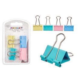 Set 4 Pinzas Clip Color Pastel Grd Pincello 7X12CM (24 Unidades) Precio: 12.59000039. SKU: B1EJ6GNCYD
