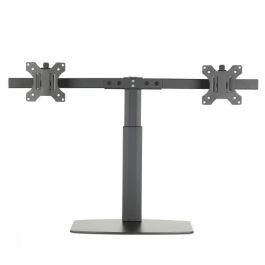 Ewent EW1538 Soporte de Mesa para 2 Monitores hasta 27 Pulgadas, Resorte de Gas, Ajuste Ergonómico, Gestión de Cables