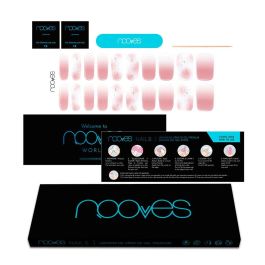 Nooves Láminas de Uñas de Gel michelle premium glam #art design 20 u