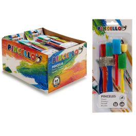 Juego 6 Pinceles Pintura y Esponjas Pincello, 12.5x2x29 cm, Varios Colores (36 Unidades) Precio: 79.49999959. SKU: B1J4LVHGP4
