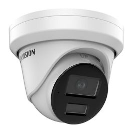 Hikvision DS-2CD3386G2-ISU(2.8mm)(H)(eF) Cámara IP Turret 8MP 4K, Lente 2.8mm, Interior/Exterior IP67, Visión Nocturna 40m, Inteligencia Artificial, Audio, PoE