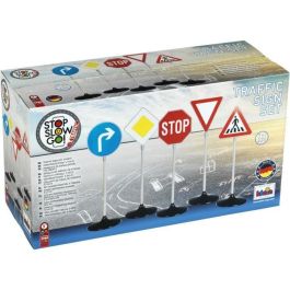 Klein Señales de Carretera 6 Piezas, Altura 72 cm, Juego Escalable para Niños