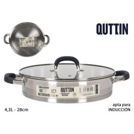 Cacerola baja acero inoxidable 28 cm 4.3L Quttin (2 Unidades) Precio: 51.90000002. SKU: B1AJJCFGKR