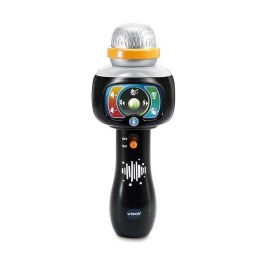 Vtech Micrófono Infantil Canta Conmigo con 15 canciones populares, conecta smartphone/MP3, sonidos y luces, para 2-6 años.