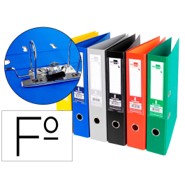 Liderpapel Archivador de Palanca Folio Documenta Forrado PVC con Rado Lomo 75 mm Colores Surtidos Classic Precio: 13.50000025. SKU: B155JT5NXQ
