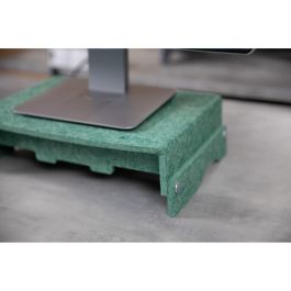 BakkerElkhuizen Q-riser 110 Soporte Monitor Circular Verde