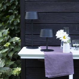 Lámpara de mesa para exterior - BRILLIANT - PICCO - LED y solar - Metal y plástico - 5 W - Negro esmerilado Lámpara de mesa para exterior - BRILLIANT - PICCO - LED y solar - Metal y plástico - 5 W - Negro esmerilado
