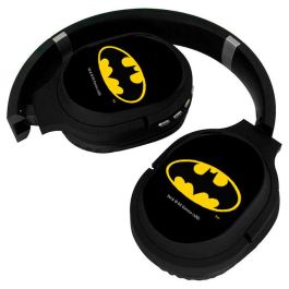 ERT GROUP Auriculares Inalambricos Batman DC Comics Bluetooth 5.0 8h Musica Microfono HD Plegables