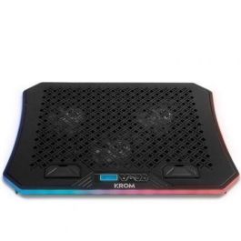Soporte Refrigerante Krom Kooler para Portátiles hasta 19"/ Iluminación LED Precio: 33.4999995. SKU: S0230537