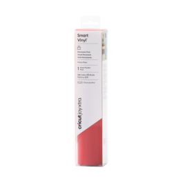 Cricut Rollo de vinilo de termotransferencia liso Rojo 241 mm x 914 mm compatible con Cricut Joy Xtra - 2010378