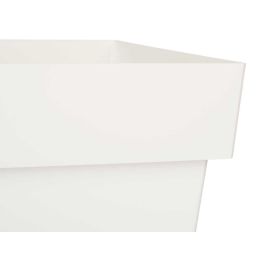 Maceta cuadrada blanca con reserva de agua 30 cm - Ibergarden (6 Unidades) Maceta cuadrada blanca con reserva de agua 30 cm - Ibergarden (6 Unidades)