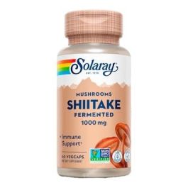 SOLARAY Shiitake 500 mg, Hongo orgánico y fermentado, 60 Cápsulas Vegetales, Apoyo Sistema Inmunológico, Apto Veganos Precio: 29.5000002. SKU: B188P8B3MN