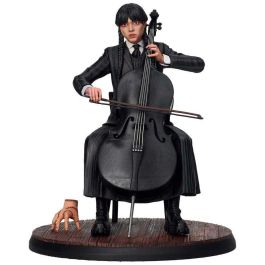 Sd Toys Figura Coleccionable Wednesday Addams con Violonchelo 15 cm de la Serie Netflix Wednesday Incluye Thing Licencia Oficial Precio: 49.9900005. SKU: B1C3SGNVRW