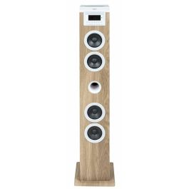 Altavoz torre - THOMSON - Bluetooth/CD/USB/SD - Blanco/Madera - 60W - Radio FM Precio: 128.49999987. SKU: B1A68G2E8M