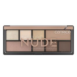 Catrice THE PURE NUDE Paleta de Sombras de Ojos 9g - Tonos Nude Pigmentados y Suaves de Polvo para Diversos Looks, Cruelty Free