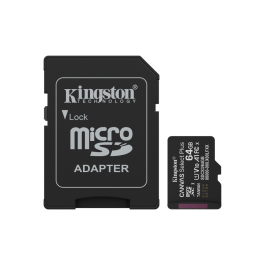 Kingston Technology Canvas Select Plus Tarjeta microSD Gen3 UHS-I Clase 10 con A1, 64GB, 150MB/s Optimizada para Android Precio: 9.5900002. SKU: B16ESHVF6M