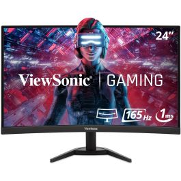 Viewsonic VX2468-PC-MHD Monitor Gaming Curvo 24" Full HD 165Hz 1ms AMD FreeSync Premium Precio: 282.90000013. SKU: B12PW2FVFP