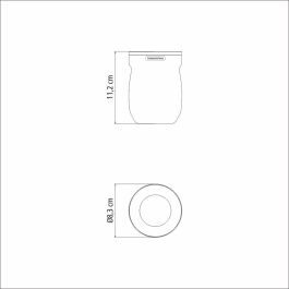 Recipiente para mate de acero inoxidable 240 ml