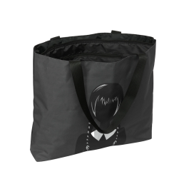 Bolsa de Compras Wednesday Negro 50 x 45 x 10 cm
