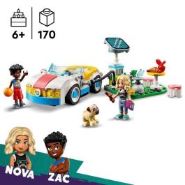 Coche Eléctrico Y Cargador Lego Friends 42609 Lego