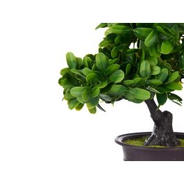Ibergarden Bonsái Plástico con Flores Verdes, 27x28x14 cm (8 Unidades)