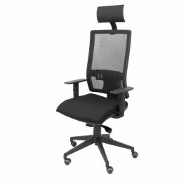 Silla de Oficina con Cabecero Horna bali P&C BALI840 Negro