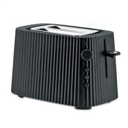 Alessi MDL08 B Tostadora Plissé Negra Diseñada por Michele De Lucchi Superficie Plisada Seis Niveles de Tostado Elegante Diseño Precio: 79.49999959. SKU: B1C2QYQFB9