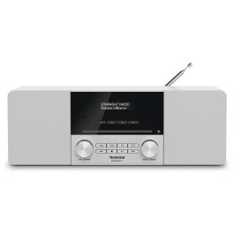 TechniSat Digitradio 3 | Radio digital DAB+ y FM | 20W RMS | Bluetooth 4.1 | USB | OLED | Mando incluido | Color Acero/Blanco Precio: 286.0198. SKU: B19NANX7BY