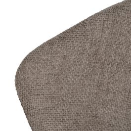 Silla Taupe Tejido-Metal Contract 52,50 X 55 X 80 cm